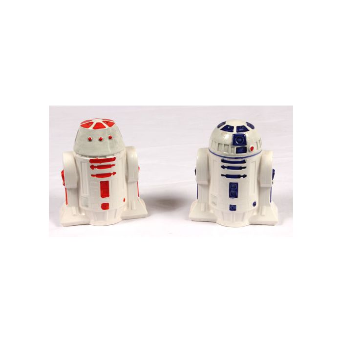 Vtg. SW R2-D2 & R5-D4 Sigma Salt & Pepper Shakers Brian's Toys