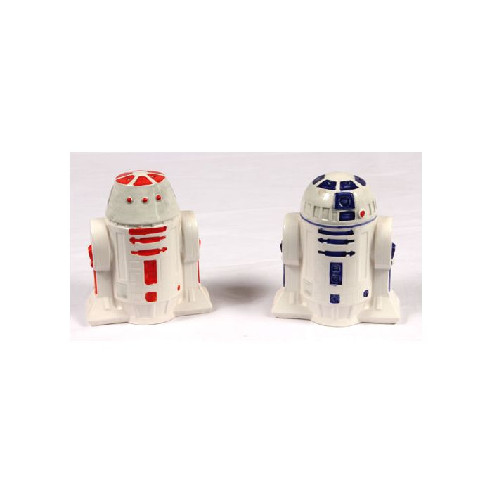 Vintage Star Wars R2-D2 & R5-D4 Sigma Salt and Pepper Shakers