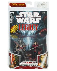 2009 Legacy Collection Expanded Universe 2-Pack Carded Darth Krayt & Sigel Dare