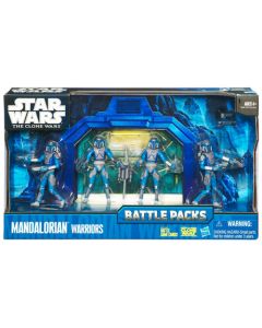 2010 Clone Wars Battle Pack Boxed Mandalorian Troopers