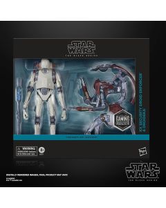 Star Wars The Black Series Boxed 6" KX Security Droid Enforcer & Droideka Action Figure