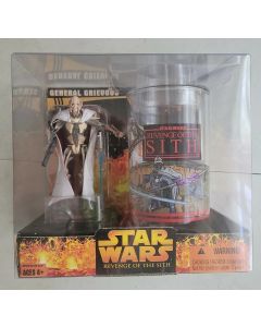 Star Wars Revenge of the Sith Boxed General Grievous Character Cup & Action Figure