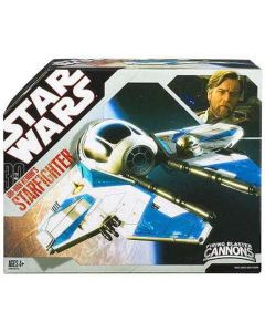 2008 Vehicles Boxed Obi-Wan Kenobi Starfighter (Blue)