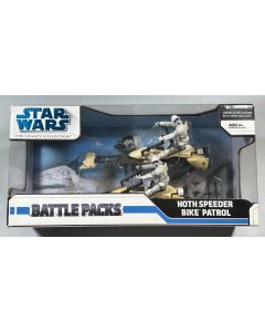2008 Legacy Collection Battle Pack Boxed Hoth Speeder Bike Patrol