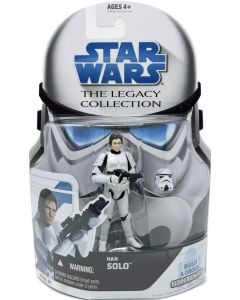 Star Wars 2008 Legacy Collection Carded Han Solo (Stormtrooper Disguise) Action Figure