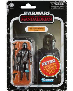 Star Wars The Mandalorian The Retro Collection 3-3/4" Carded The Mandalorian (Beskar)