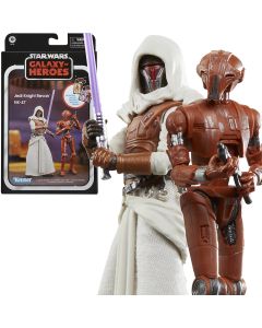 Star Wars The Vintage Collection 3-3/4" Galaxy of Heroes Jedi Knight Revan & HK-47