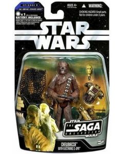 Star Wars Saga 2 Carded Chewbacca (Cloud City Escape) Action Figure