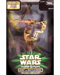 Star Wars Episode I Vehicle Boxed Stap and Battle Droid (Sneak Preview)