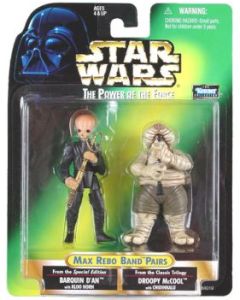 Power of the Force 2 Max Rebo Band Pairs Barquin D'an and Droopy McCool
