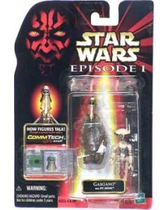 Episode I Carded Gasgano with Pit Droid