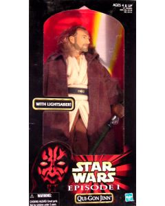 Star Wars Episode I 12" Boxed Qui-Gon Jinn Action Figure