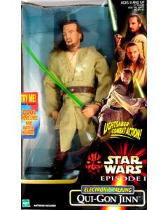 Episode I 12" Boxed Qui-Gon Jinn (Electronic)