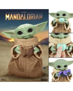  Star Wars Galactic Snackin Grogu Animatronic Toy Figure