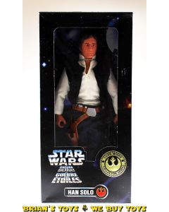 Star Wars POTF2 12" Action Figure Han Solo (Tri-Logo)