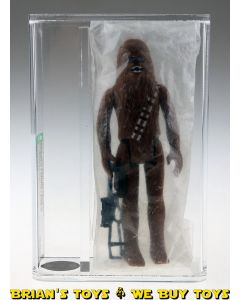 Vintage Kenner Star Wars Bagged ESB-H Chewbacca Action Figure AFA 75+ EX+/NM #15183049