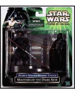 POTJ Multi-Figure Pack carded Masters of the Darkside (Darth Maul and Darth Vader) C-9