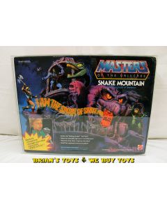 1983 Mattel MOTU Masters of the Universe Snake Mountain / First Release Evil Stronghold of Skeletor AFA 80+ #10184003