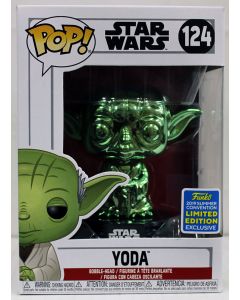 Funko Pop!: Star Wars - Yoda [Green Chrome] [SDCC 2019]