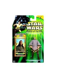 Power of the Jedi 3 3/4" carded Qui-Gon Jinn (Mos Espa Disguise)