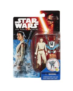 The Force Awakens 3.75" Carded Rey (Starkiller Base)(Snow Mission)