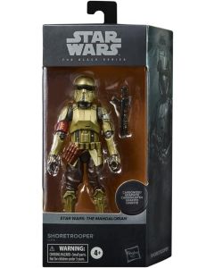 Star Wars The Black Series Boxed 6" Shoretrooper (Carbonized) Action Figure (The Mandalorian)