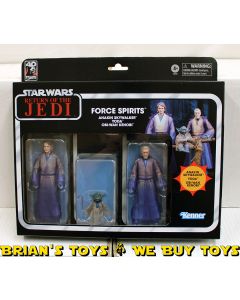 Star Wars The Black Series ROTJ Boxed 6" Force Spirits Pack of 3 Action Figures