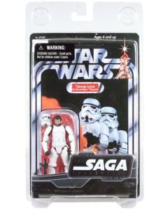 Star Wars Saga 2 Exclusives Carded Mail-In George Lucas Stormtrooper Action Figure