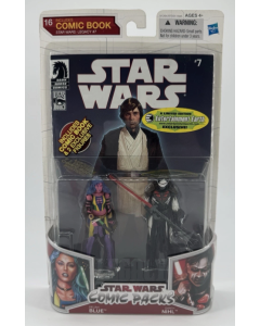 2010 Legacy Comic 2-Pack Carded Darth Nihl and Deliah Blue