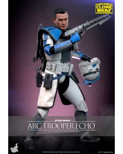 Sideshow Star Wars Hot Toys 12" Boxed ARC Trooper Echo (TMS133)