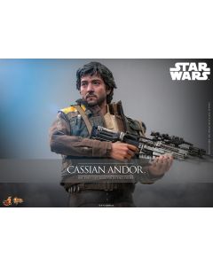 Sideshow Star Wars Hot Toys 12" Boxed Cassian Andor MMS802