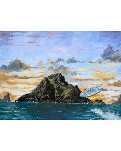 Licensed Artwork "The Search For Skywalker" - Giclee on Paper- (by Kim Gromoll)