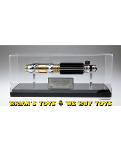 Star Wars Master Replicas Mace Windu AOTC Lightsaber LE #1108/1750 (mint, broken case)