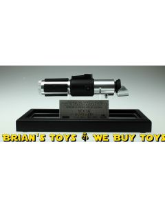 Star Wars Master Replicas Yoda AOTC Lightsaber Limited Edition #1631/2500 Prop Replica