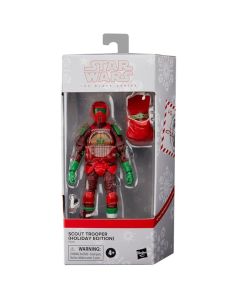 Star Wars Black Series 6" Boxed Scout Trooper (Holiday Edition)