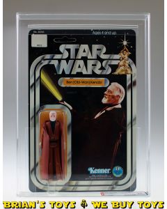 Vintage Kenner Star Wars Carded 12 Back-C Ben (Obi-Wan) Kenobi White Hair Action Figure AFA 80 NM (C80 B80 F85) #11478690