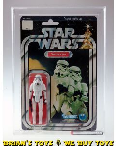 Vintage Kenner Star Wars Carded 12 Back-C Stormtrooper Action Figure AFA 75 EX+/NM (C75 B75 F75)  #17159941