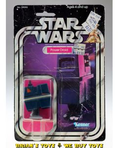 Vintage Kenner Star Wars 21-Back Carded 3.75" Power Droid Action Figure C1 (see notes) 