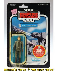 Vintage Kenner Star Wars Carded 3.75" ESB AT-AT Commander Action Figure C3Y (see notes)