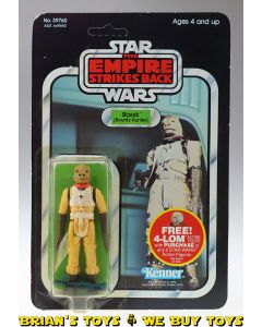 Vintage Kenner Star Wars ESB Carded 3.75" Bossk Action Figure C6.5Y