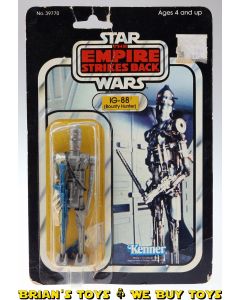 Vintage Kenner Star Wars Carded ESB IG-88 Action Figure C1 (see notes)