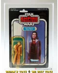 Vintage Kenner Star Wars Carded ESB 41 Back-D Leia (Bespin Gown) Action Figure AFA 75+ Y-EX+/NM (C75 B80 F80)  #11715183