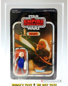 Vintage Kenner Star Wars Carded ESB 41 Back-C Ugnaught Action Figure AFA 80 NM (C75 B80 F80)  #18625386