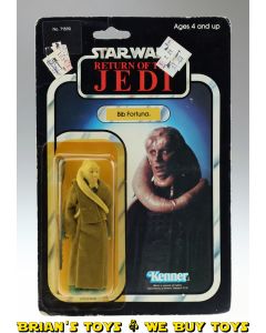 Vintage Kenner Star Wars ROTJ Carded 3.75" Bib Fortuna Action Figure C6Y