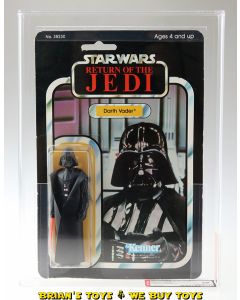 Vintage Kenner Star Wars Carded ROTJ 77 Back-A Darth Vader (Made in Mexico) Action Figure AFA 70 EX+ (C60 B85 F80) #11870431
