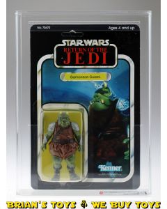 Vintage Kenner Star Wars Carded ROTJ 77 Back-A Gamorrean Guard Action Figure AFA 75+ Y-EX+/NM (C75 B80 F85) #11413230