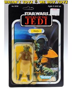 Vintage Kenner Star Wars Carded 3.75" ROTJ Klaatu Action Figure C5Y