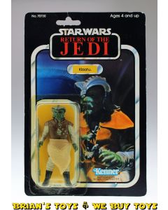 Vintage Kenner Star Wars Carded ROTJ Klaatu Action Figure C6.5Y