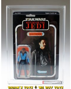Vintage Kenner Star Wars Carded ROTJ 77 Back-A Lando Calrissian Action Figure AFA 75+ EX+/NM (C75 B85 F85) #16733031