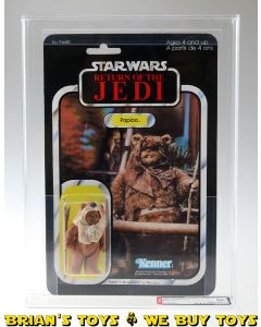 Vintage Kenner Canada Star Wars Carded ROTJ 77 Back-A Paploo Action Figure AFA 80+ NM (80 B85 F80) #11144828